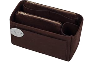 ETTP Purse Organizer, Felt Bag Organizer Insert Purse Organizer For LV Speedy, Neverfull, Tote, Handbag,Shaper 5 Sizes