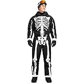 Tipsy Elves Retro Snow Suits for Men - Loud Men's Ski Suits - Warm One Piece for Winter
