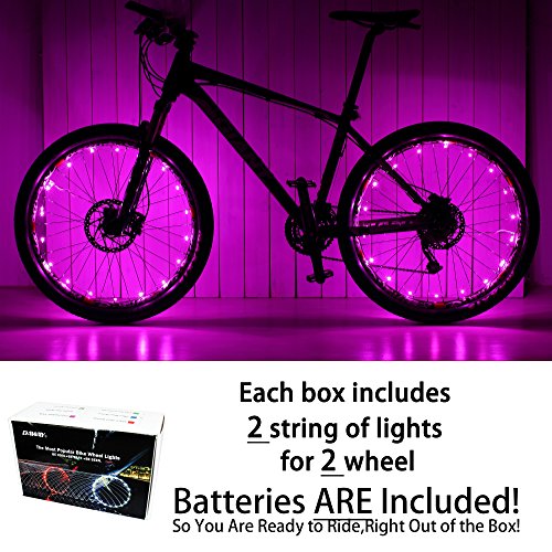DAWAY Led Bike Wheel Lights A01 Waterproof Bright Bicycle Light Strip