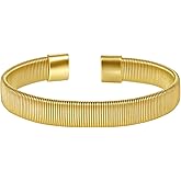 hotoo Minimalist Cuff Bracelets for Women Stackable Bracelet Christmas