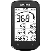 iGPSPORT BSC100MAX GPS Bike Computer, 3'' Screen Auto Start/Stop Custom Data 40H Waterproof Bicycle Computer Wireless