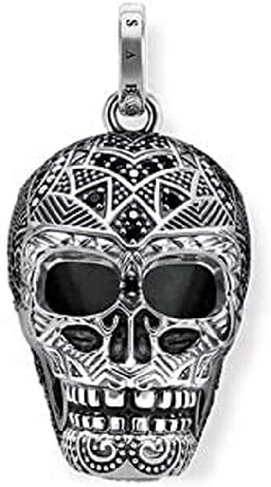 THOMAS SABO "Maori Skull Zirconia Pendant PE752-643-11