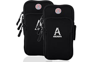 AiScrofa Running Armband, Cell Phone Purse Small Crossbody Bags for Women Men Kids Pouch for iPhone 15/14/13 pro/Plus/xs/xr/x
