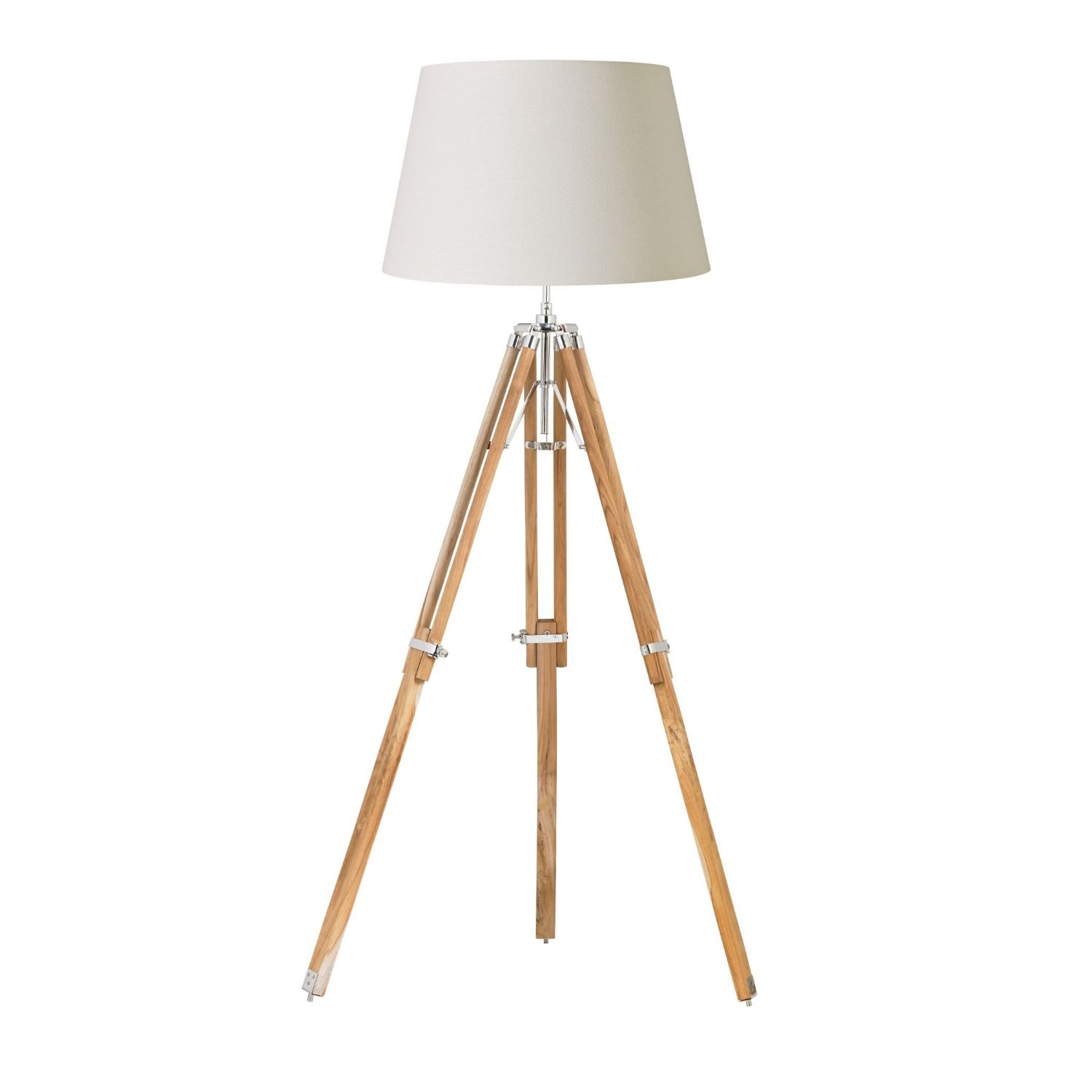 THORINSTRUMENTS Thor Instruments Co Light Tripod Floor Lamp Base Finish: Natural