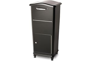 Architectural Mailboxes 6900B Elephantrunk Parcel Drop Box Black