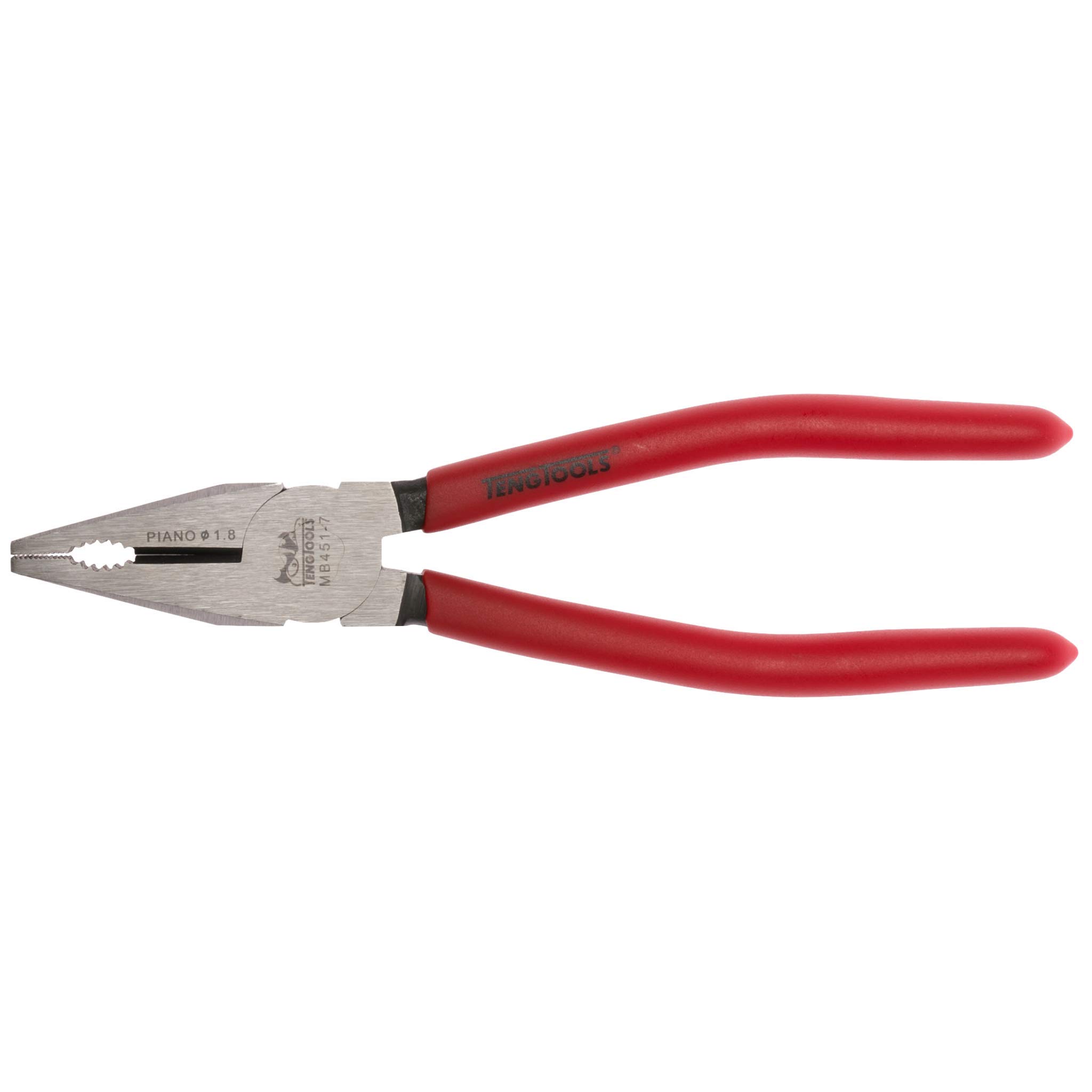 Teng MB451 180mm Megabite Combination Pliers, Silver