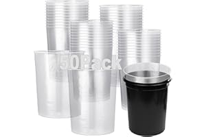 Lounsweer 50 Pack 5 Gallon Bucket Pail Liner Paint Pressure Pot Tank Liner Disposable Plastic Liners Bulk Keep Coating Tank Clean for Food Farm Industrial