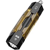 WUBEN E8 EDC Flashlight, 1300 Lumens Rechargeable Flashlight with UV Light | Side Light, IP68 Waterproof Pocket Flashlight, M4 Mounting and Magnetic Tail Design for Everyday Carry, Camping, Outdoor