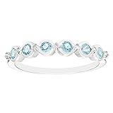 .925 Sterling Silver Diamond & Natural or Lab-Grown