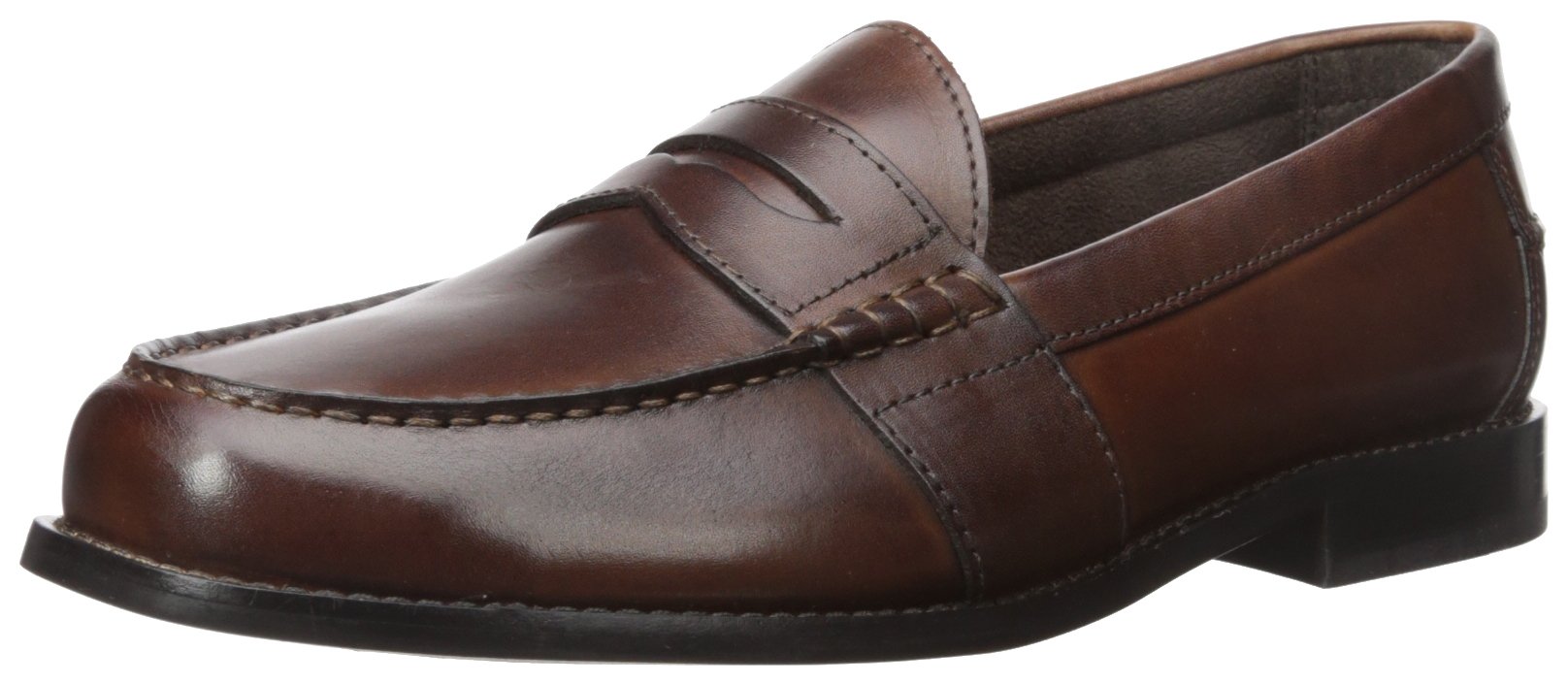 Photo 1 of (10.5) (used/fair) Nunn Bush Men's Noah Penny Loafer Dress Casual Slip On Shoe, Brown, 10.5 Wide