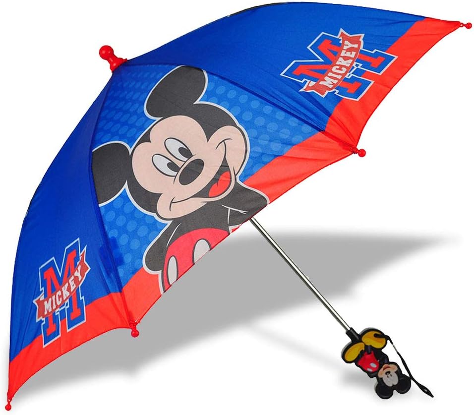 blue/red one size Disney Mickey Mouse Umbrella Umbrellas Stick Umbrellas