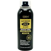 Wonder Lace Bond Adhesive Spray - Supreme 2.7fl.oz./80ml | Fast Drying, No Residue, Long Lasting Formula with Protecting Edges Lace Front Wig Bond