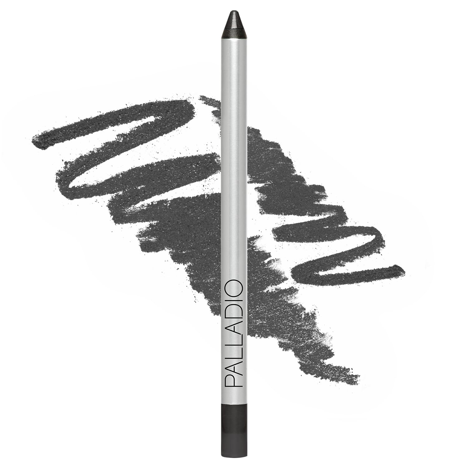 Palladio Precision Eyeliner, Silicone Based, Rich Pigment, Gentle Application, Dramatic Smoky Effect to Soft Everyday Wear, Sensitive Eyelids, Sets Itself, Can be Sharpened, Gray Sky — image 1