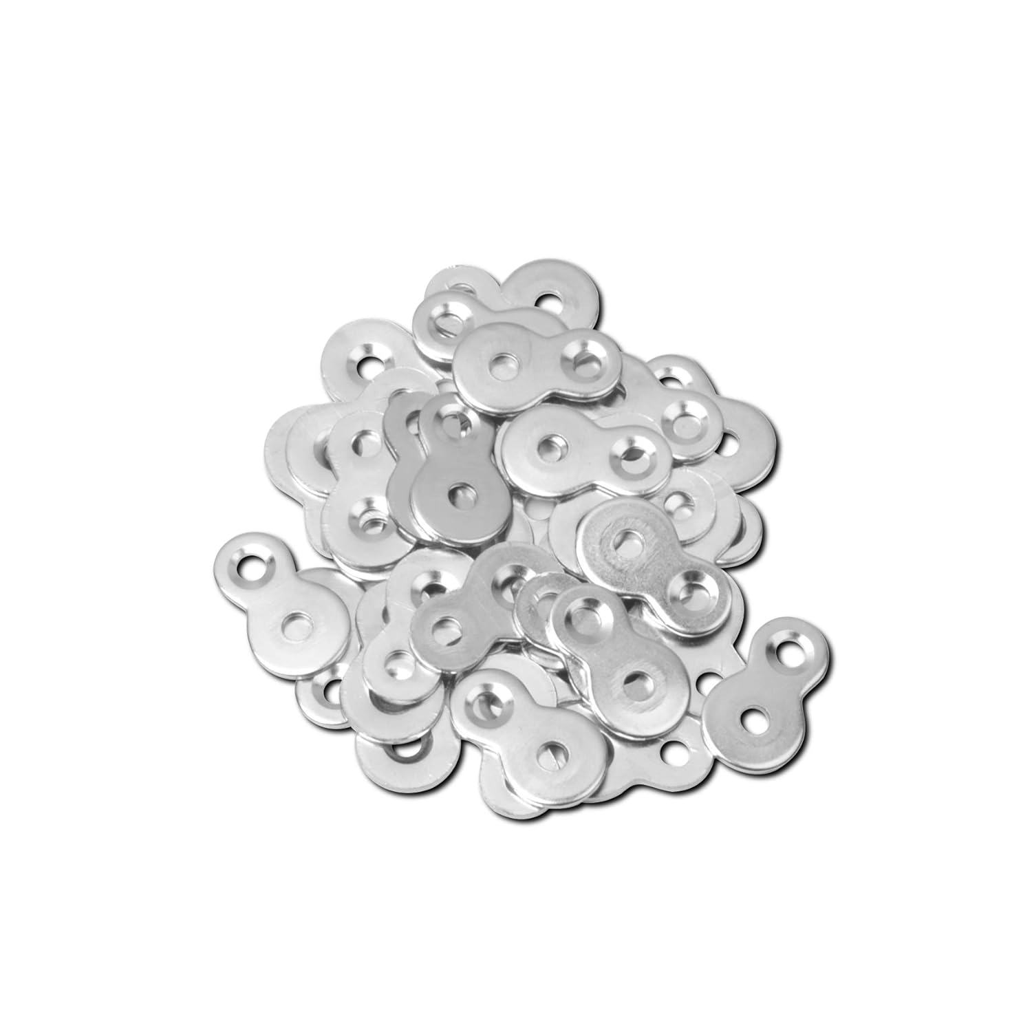 Figure 8 Steel Desk Top Fastener Clip , Heavy Duty 12 Gauge