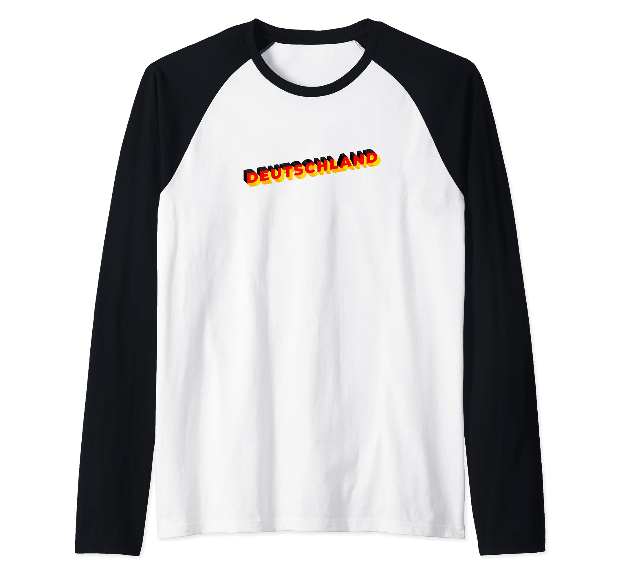 Flag Germany Raglan Baseball Tee