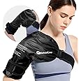 RelaxCoo Shoulder Ice Pack Rotator Cuff Cold Therapy, Reusable Gel Ice Wrap for Shoulder Injuries & Pain Relief, Bursitis, Tendonitis, Swelling, Recovery for Man and Women