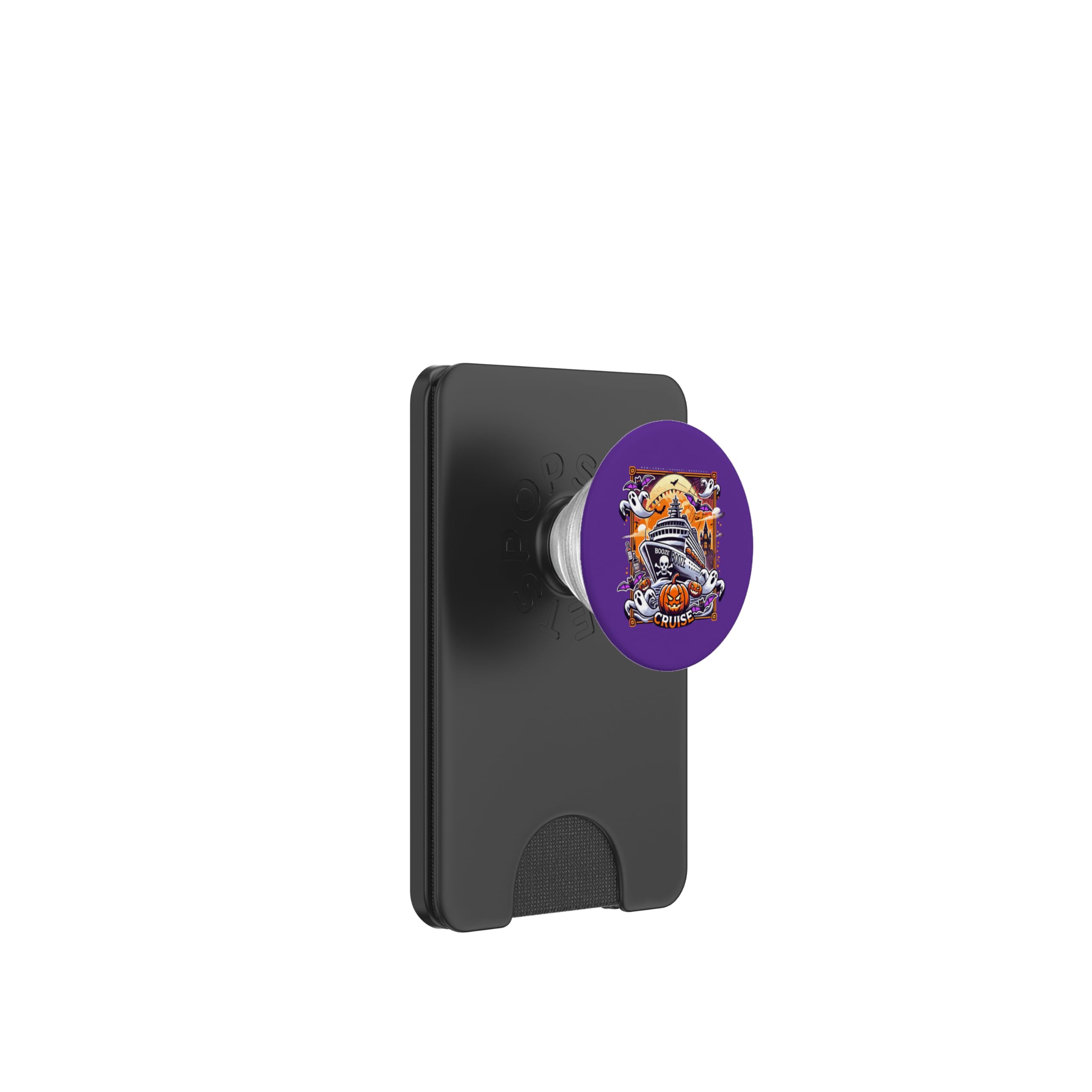 Booze Cruise Halloween Cruise Enthusiasts PopSockets PopWallet for MagSafe