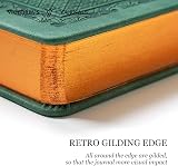 VICTORIA'S JOURNALS Leatherette Vintage Journal 5.7 x 8.1 Ruled 320 pages view 4