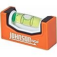 Johnson Level & Tool ‎1721P Magnetic Pocket Level, Easy Readability, Compact, Orange, 1 Level