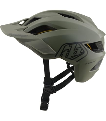 Troy Lee Designs Flowline SE Adult Mountain Bike Trail All Mountain Helmet W/MIPS, Badge, Apple, Medium/Large : Sports & Outdoors