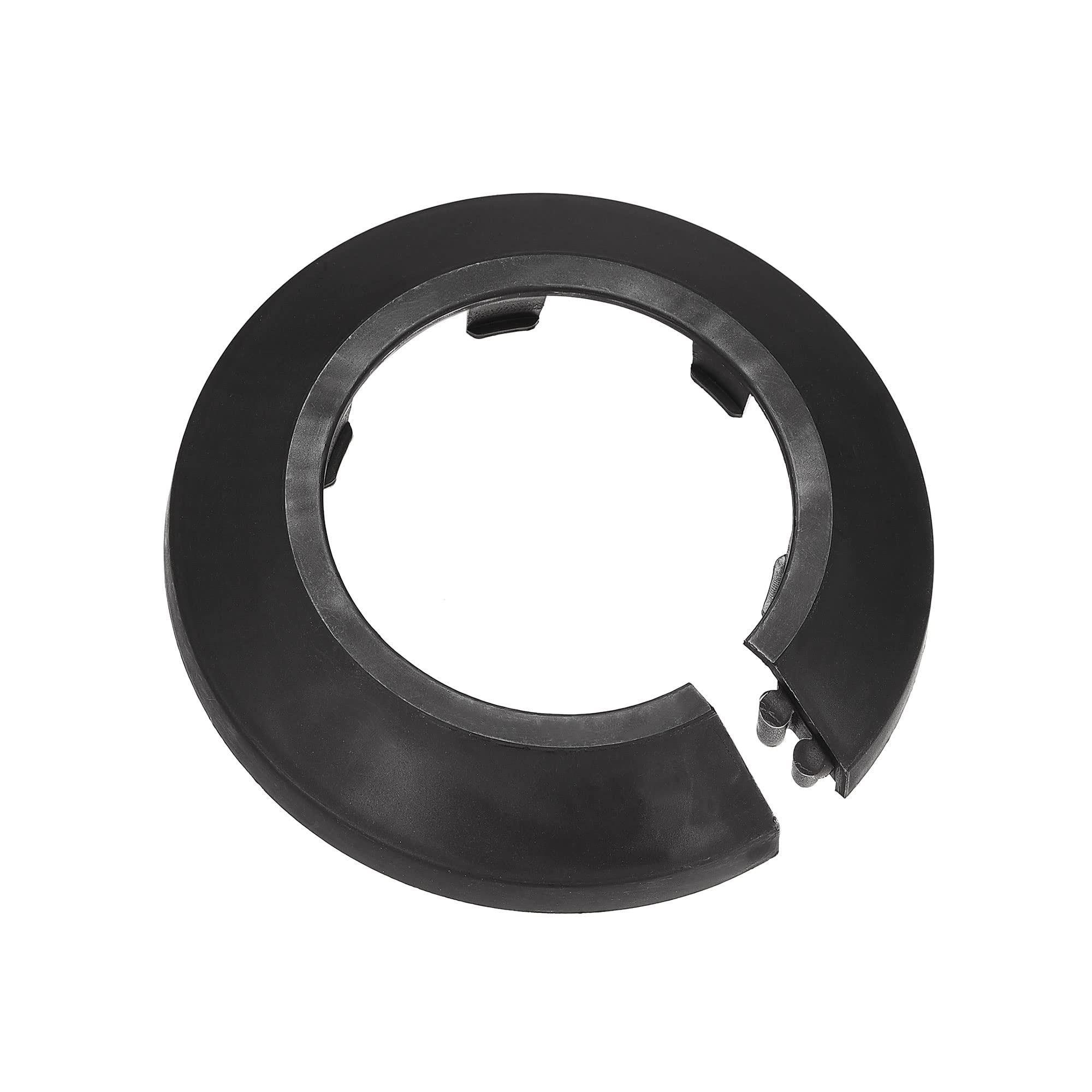 sourcing map Pipe Cover Decoration, 43mm PP Plastic Escutcheon Water Pipe Drain Line Cover Black 10pcs — image 1
