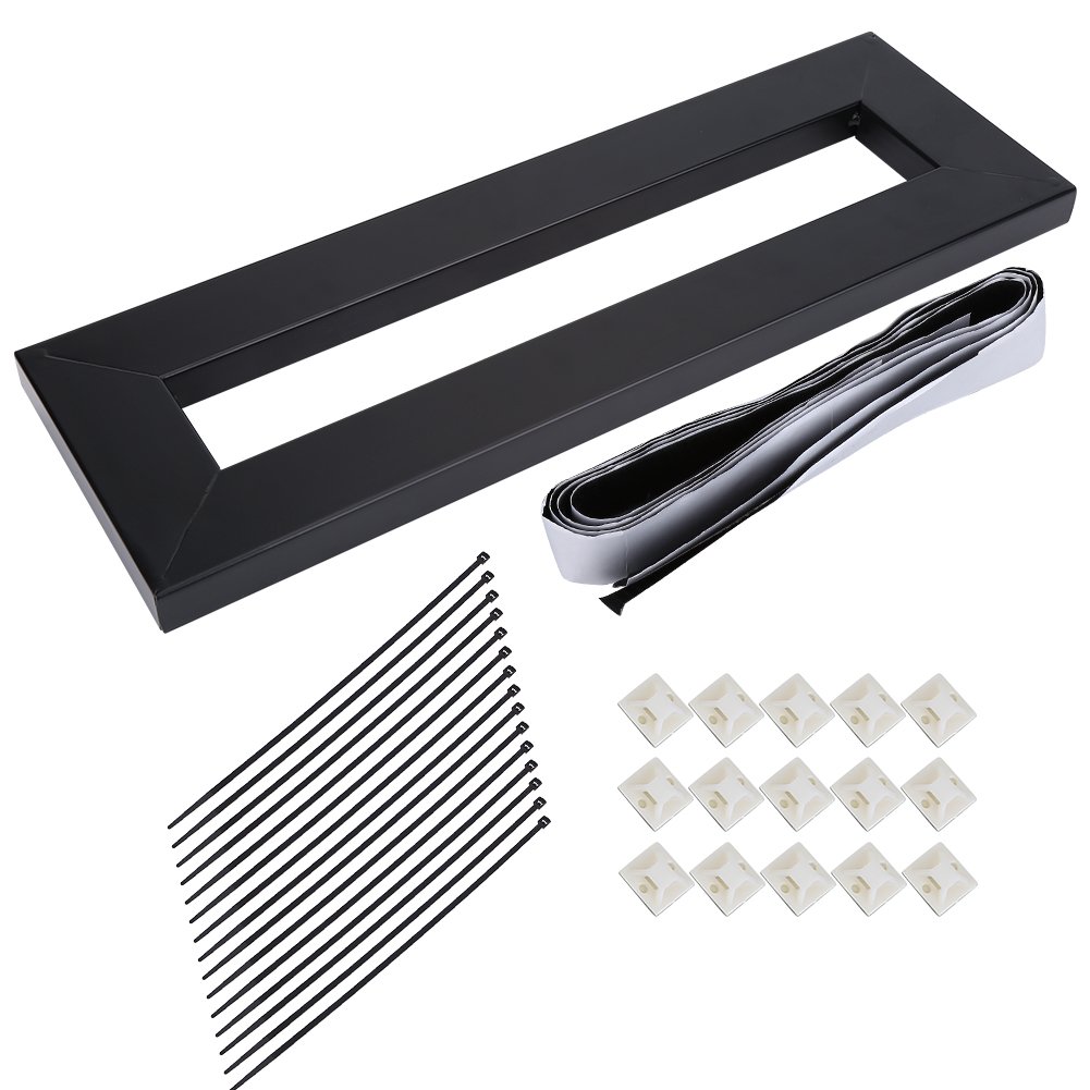 Semiter Easy To Install Effect Pedal Accessry, Difficult To Deform Aluminum Alloy Material Effect Pedal Board, school Guitar Instruments Accessories for home(small)