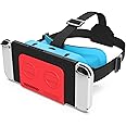 WinDrogon VR Headset, Designed for Nintendo Switch & Switch OLED Accessories for Switch VR Games, Labo VR and YouTube VR, VR Glasses with Adjustable Pupil Distance and Adjustable Switch Goggles Strap…