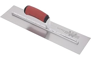 MARSHALLTOWN The Premier Line MXS165D 16-Inch by 5-Inch Finishing Trowel with Curved DuraSoft Handle