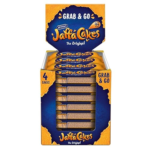 McVitie's Jaffa Cakes 4 Cake Snack Pack, 44 g (Pack of 20)