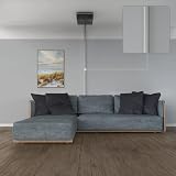 Hama Aluminium Cable Duct 110cm Silver Wall Mount Wire Management 5 Cables view 7