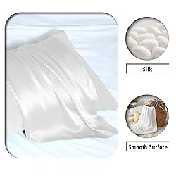 SUATIEN Mulberry Silk Pillow Cases Standard Size