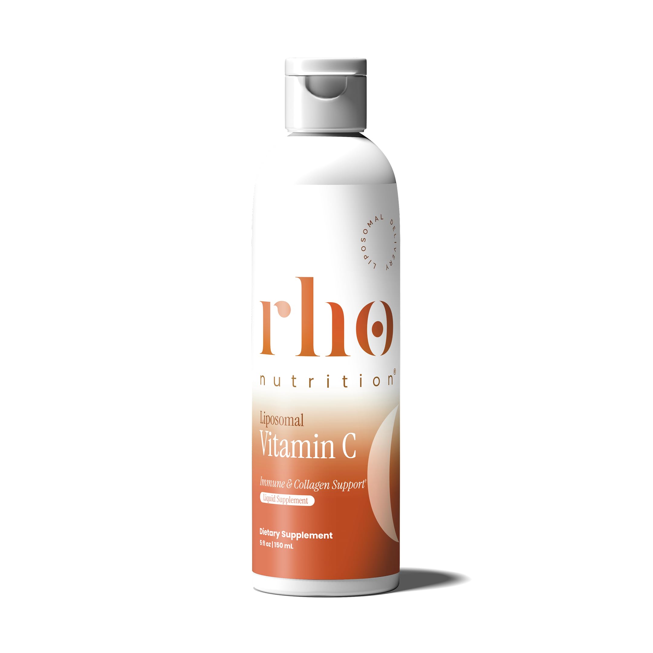 Rho Nutrition Liposomal Vitamin C – Ultra High Absorption Liquid Vitamin C Supplement – Supports Immune System, Collagen Production, and Overall Health for Men and Women