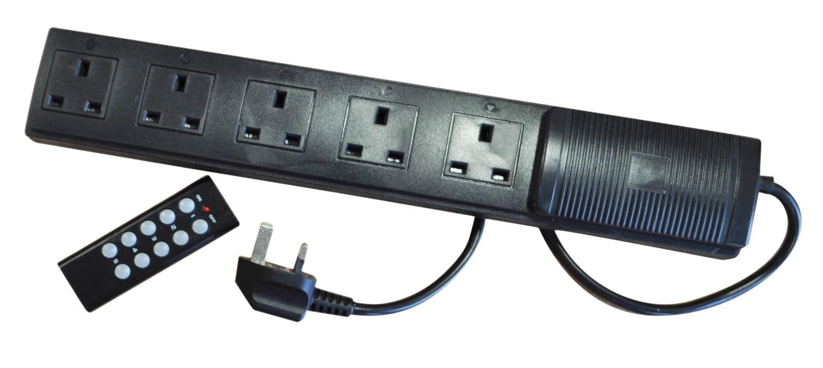 Eagle 5-Gang Extension Lead with Remote Control