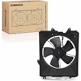 A-Premium Engine Radiator Cooling Fan Assembly | Compatible with Select Honda Models - Odyssey 2005-2010 - Replace# 19015RGLA01, 19020RGLA01