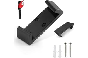 Wall Mount for Milwaukee M18 Leaf Blower 3017-20 3017-21 Heavy-Duty Black Wall Mounting Bracket Holder Storage Hook Included 
