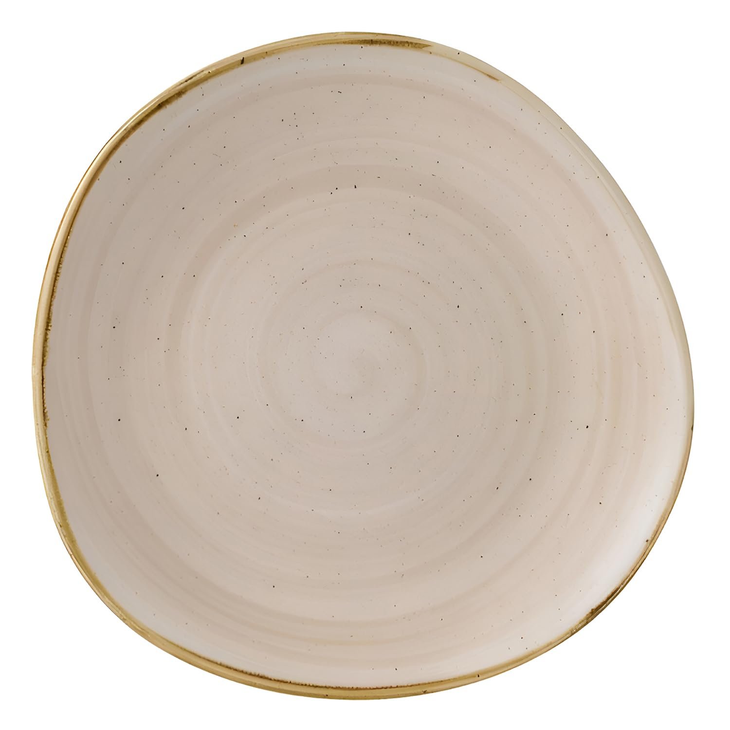 Churchill Stonecast Round Plate Nutmeg Cream 288mm
