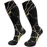 Musical Compression Socks For Women Men Circulation, Best Support For Medical, Running, Nursing, Pregnancy