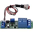 Jadeshay DC 12V Adjustable Timer Delay Module, High Precision Turn Off Relay Switch 1-10sec for Automation, Robotics, Intelligent Systems