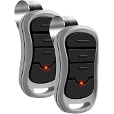 2-Pack G3T-R Genie Garage Door Opener Remote Replacement | 3-Year Warranty FCC Certified Compatible with All Genie Intellicode Garage Door Opener