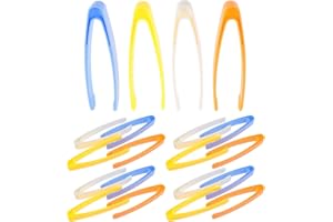 20Pcs Toddler Plastic Bead Tweezers for Crafts or Sorting - Sensory Play Kids Tongs Tweezer for Preschool Science - Kids Twee