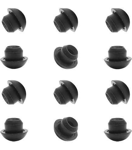 20 Pack 9mm Rubber Oil Filler Plugs For Bottle/Floor Jacks (Black)