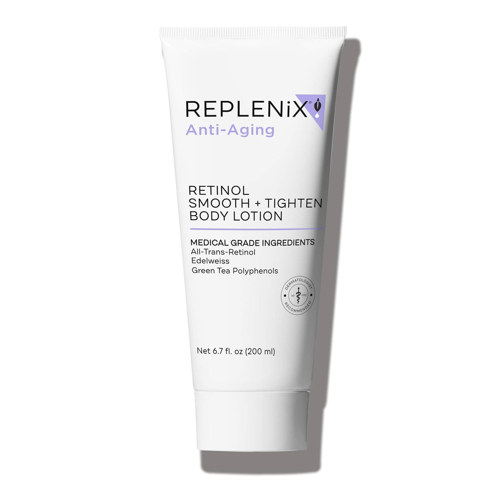 Photo 1 of Replenix Retinol Smooth + Tighten Body Lotion, Medical-Grade Anti-Aging Brightening Body Cream for Cellulite & Sagging Skin (6.7 fl. oz)