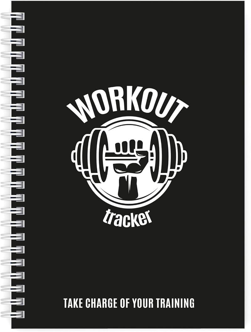 Lifestyle Planners Workout Tracker A5 104 Pages 100 Workouts Six Colours
