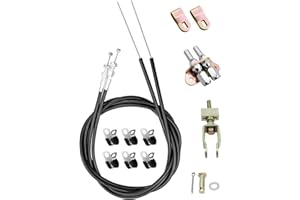 Parking Brake Cable Kit Fit for Wilwood Universal Parking Brake 110” Long Cables with a 97" Long Sheath Replace 330-9371