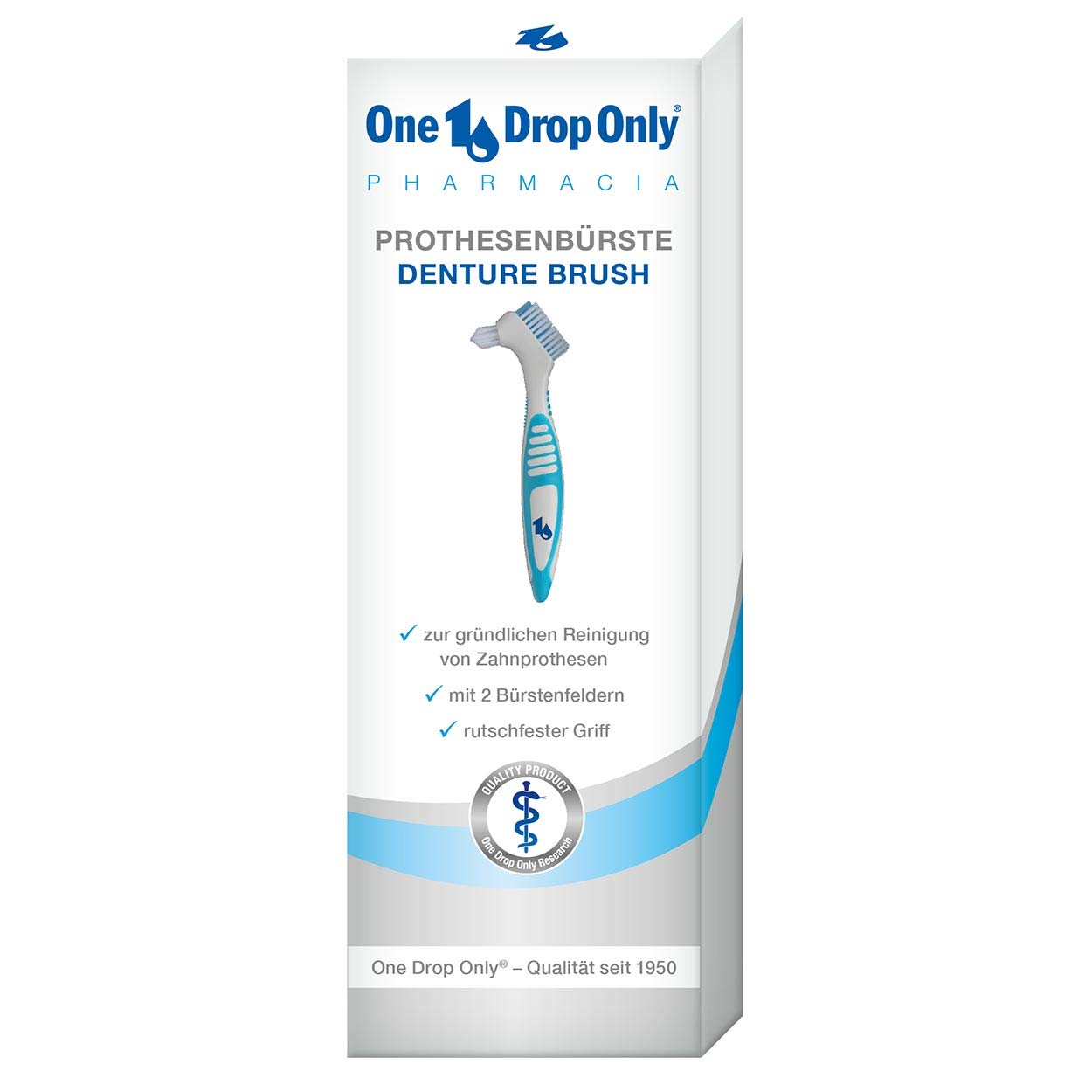 One Drop Only Denture Brush Pack of 3