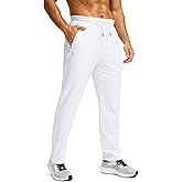 G Gradual Men's Fleece Lined Winter Pants with 3 Zipper Pockets Warm Athletic Joggers Workout Running Sweatpants for Men