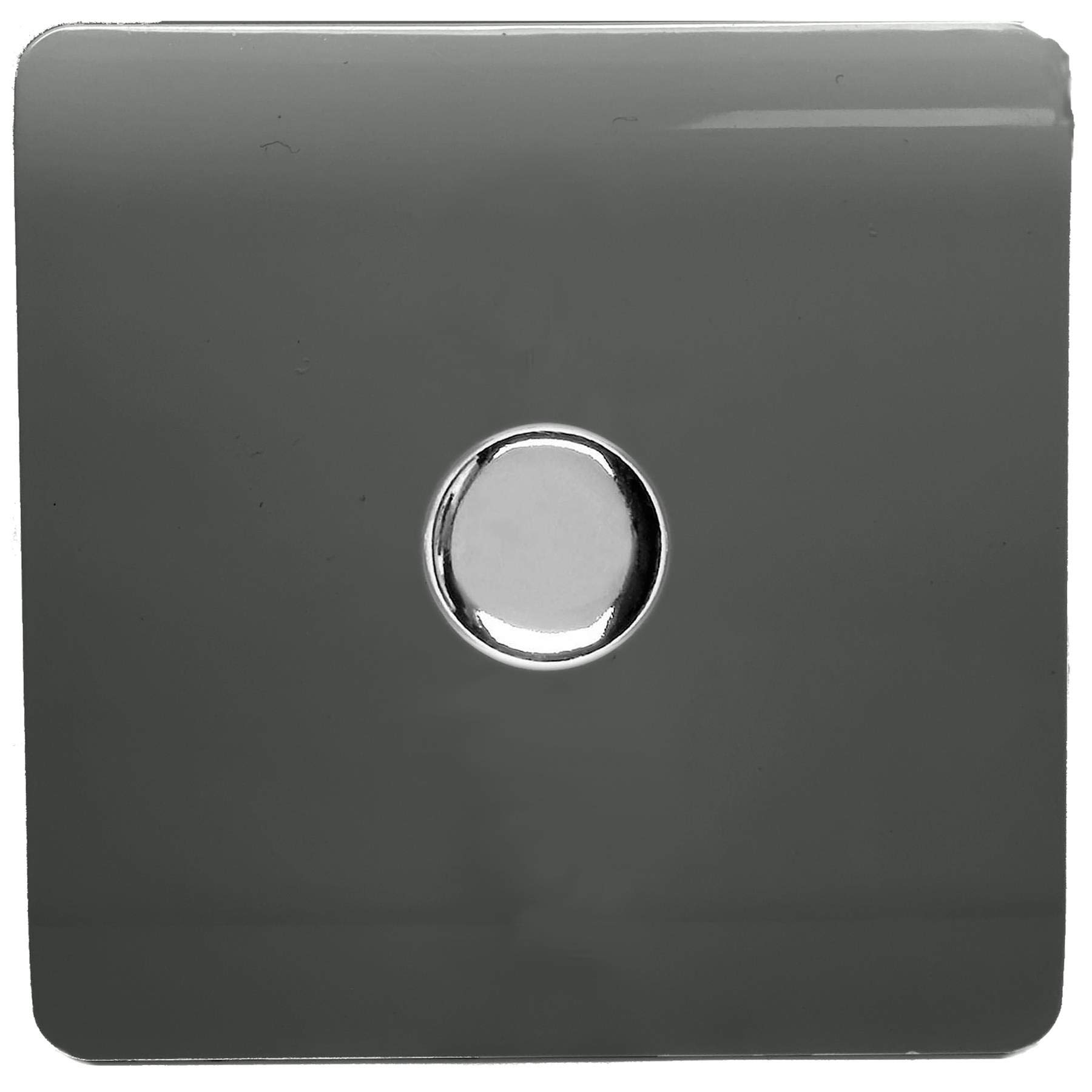 Trendi Artistic Modern Glossy Tactile 1 Gang 2 Way 120w LED Dimmer Switch
