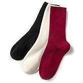 Embouro Wool Cashmere 3 Pair Socks for Women and Men, with Gift Box