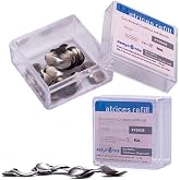 SNAWOP Dental Matrix Bands 50&mu;m Tooth Interproximal Sectional Contoured Metal Matrices Refill 100PCS Soft Matrix System (Large)