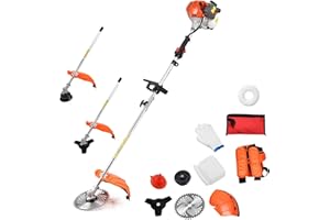 MIFAWA 41.5cc Gas Weed Wacker 3 in 1 Gas Powered Grass Trimmer Multi Functional String Trimmer Gas Weed Eater Gas Brush Cutte